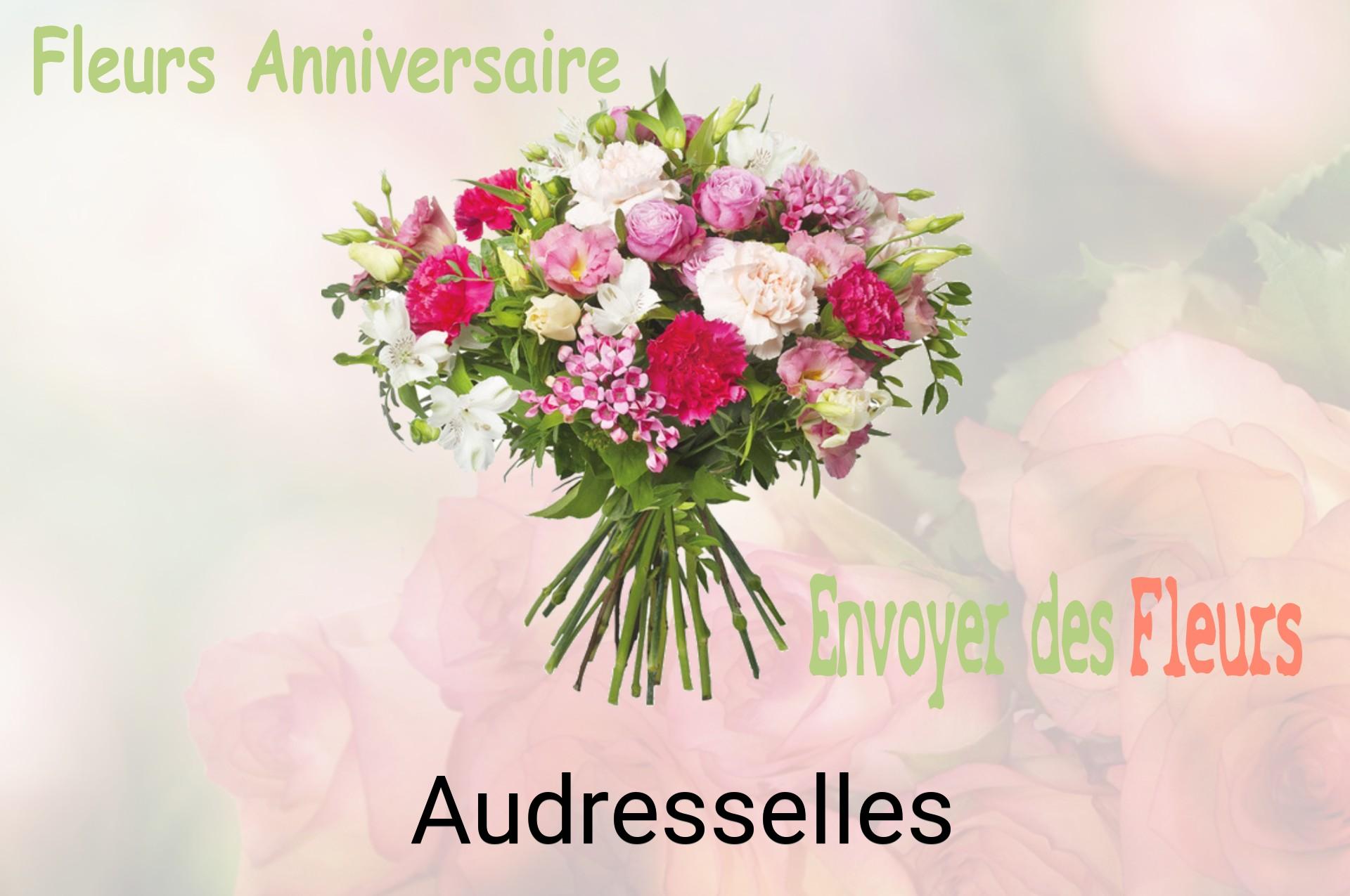 Bouquet de fleurs d’anniversaire livré à Audresselles